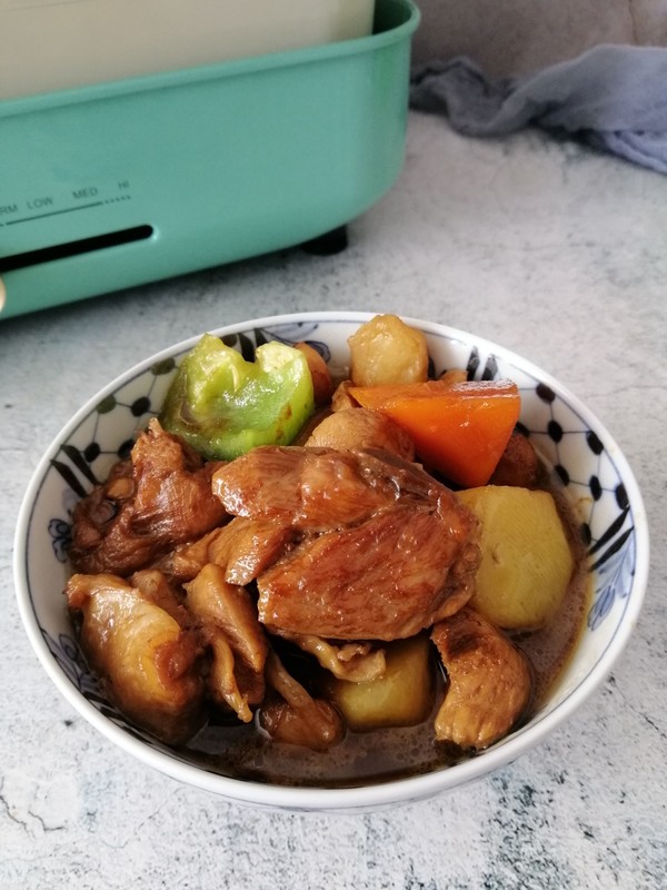 土豆胡蘿卜燜雞塊的做法-咸鮮味燉菜譜