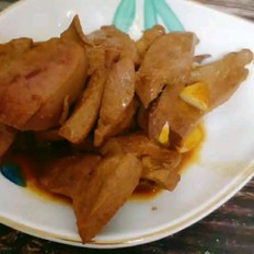 紅燒豬肝的做法-家常味炒菜譜