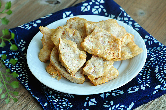 炸香芋片的做法-家常味炸菜譜-易網健康養生網 炸香芋片的做法-家常味炸菜譜