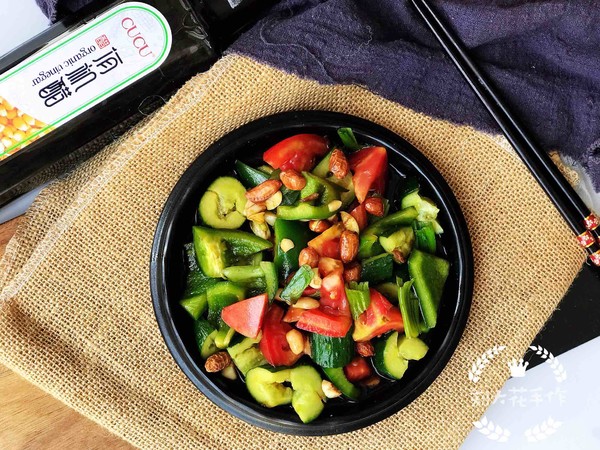 老醋四樣的做法-酸甜味拌菜譜