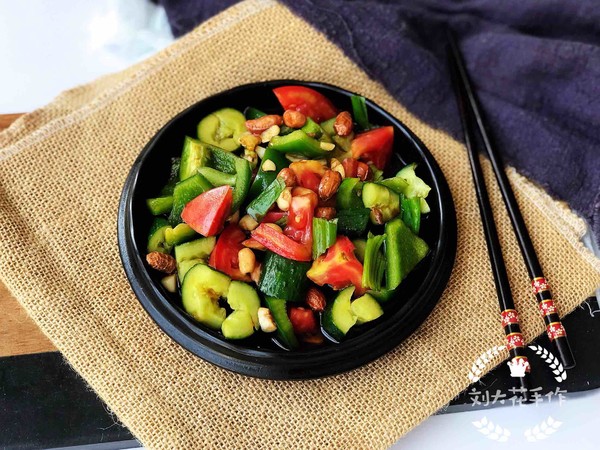 老醋四樣的做法-酸甜味拌菜譜