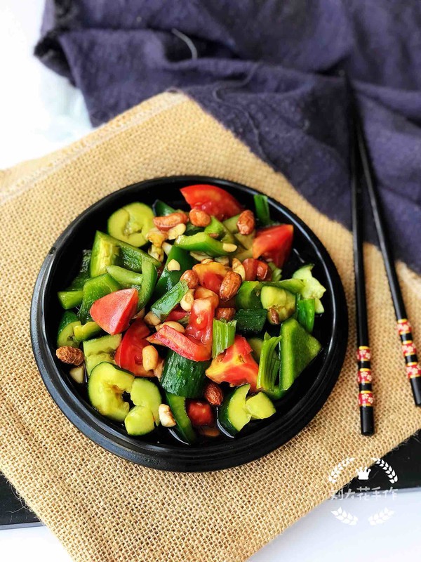 老醋四樣的做法-酸甜味拌菜譜