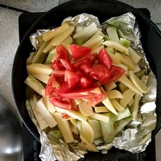 健康無油干鍋的做法-家常味燒菜譜