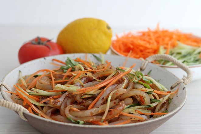 爽口涼粉的做法-家常味煮菜譜-易網健康養生網 爽口涼粉的做法-家常味煮菜譜