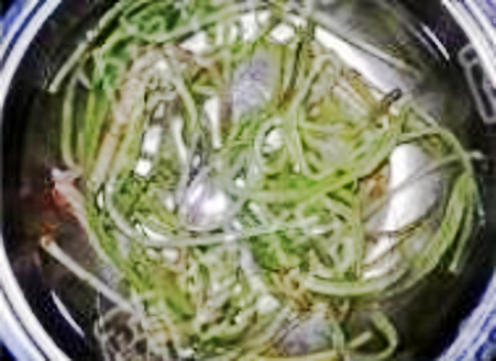 苔菜花生仁的做法-酸甜味拌菜譜