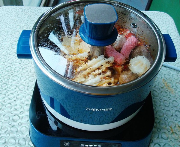 水煮雙菇的做法-麻辣味煮菜譜