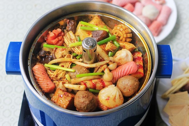 水煮雙菇的做法-麻辣味煮菜譜