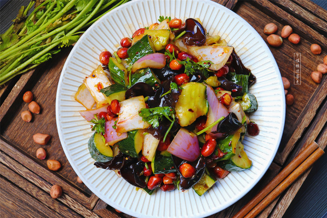 爽口拌黃瓜的做法-家常味拌菜譜