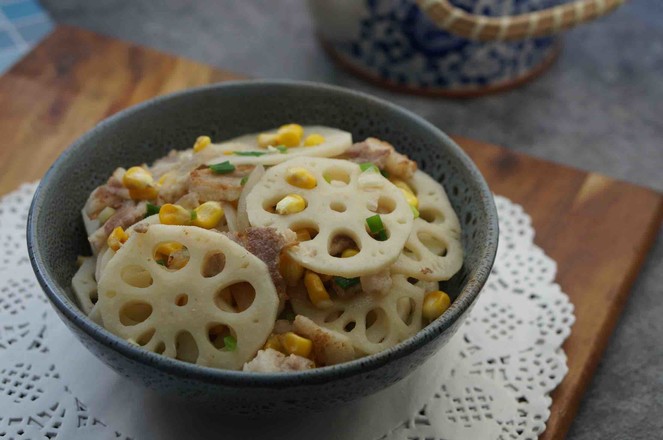 玉米粒炒蓮藕的做法-家常味炒菜譜-易網健康養生網 玉米粒炒蓮藕的做法-家常味炒菜譜