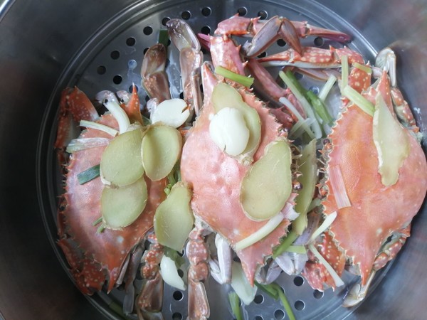 清蒸梭子蟹的做法-家常味蒸菜譜