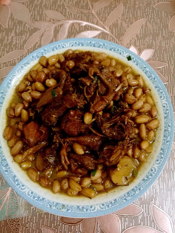 花生米燒鵪鶉的做法-咸鮮味其它工藝菜譜