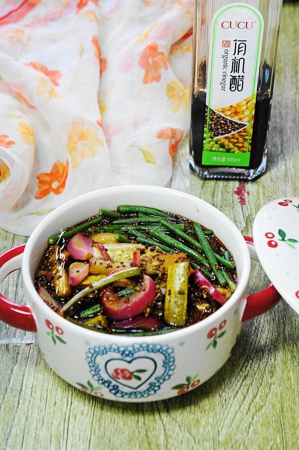 酸甜黃瓜豇豆角的做法-酸甜味蒸菜譜