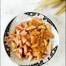 菱角米炒肉的做法-咸鮮味炒菜譜