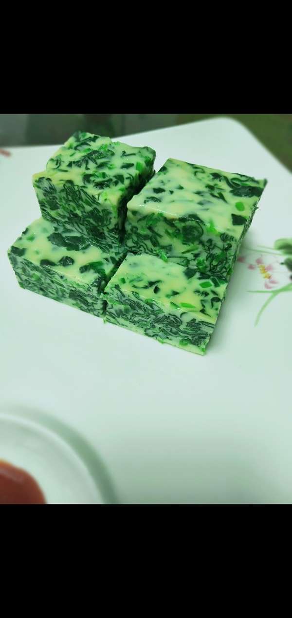 《菠菜雞蛋羹》的做法-咸鮮味蒸菜譜