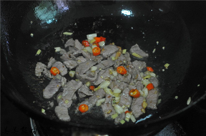 豌豆炒牛肉的做法-家常味炒菜譜