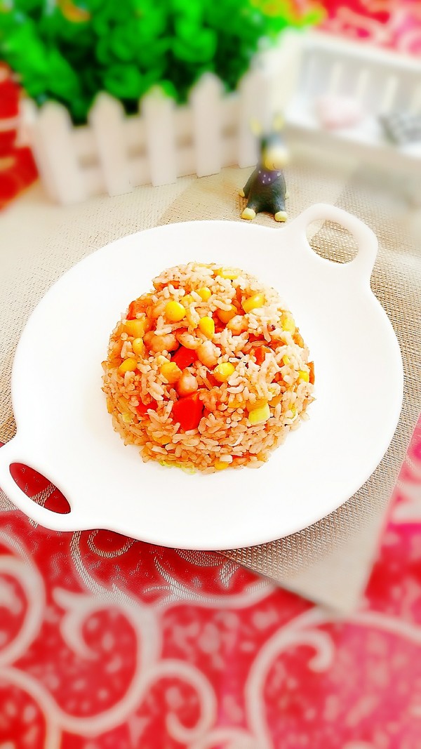 沙茶炒飯的做法-家常味炒菜譜