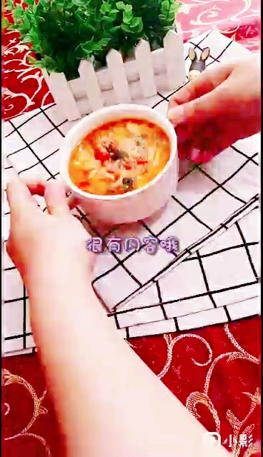 番茄蛋花湯的做法-家常味煮菜譜