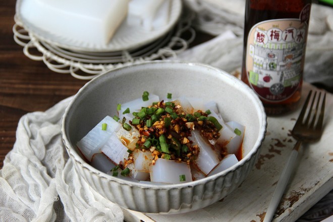 酸辣涼粉（豌豆淀粉版）的做法-家常味煮菜譜