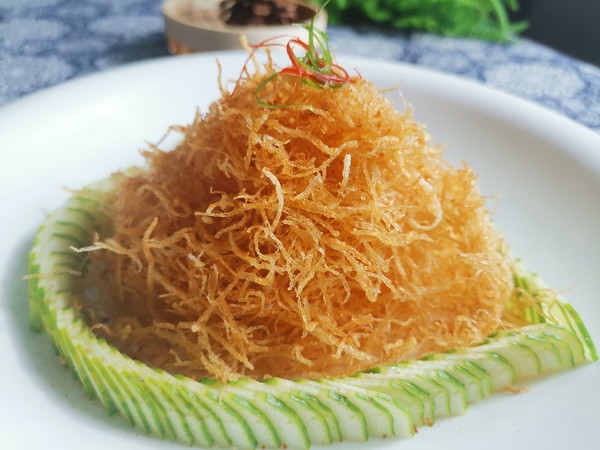 土豆松的做法-香辣味炸菜譜