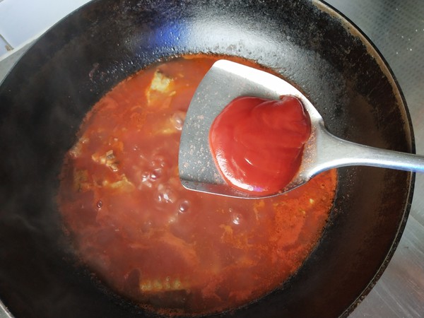 茄汁帶魚的做法-茄汁味燉菜譜