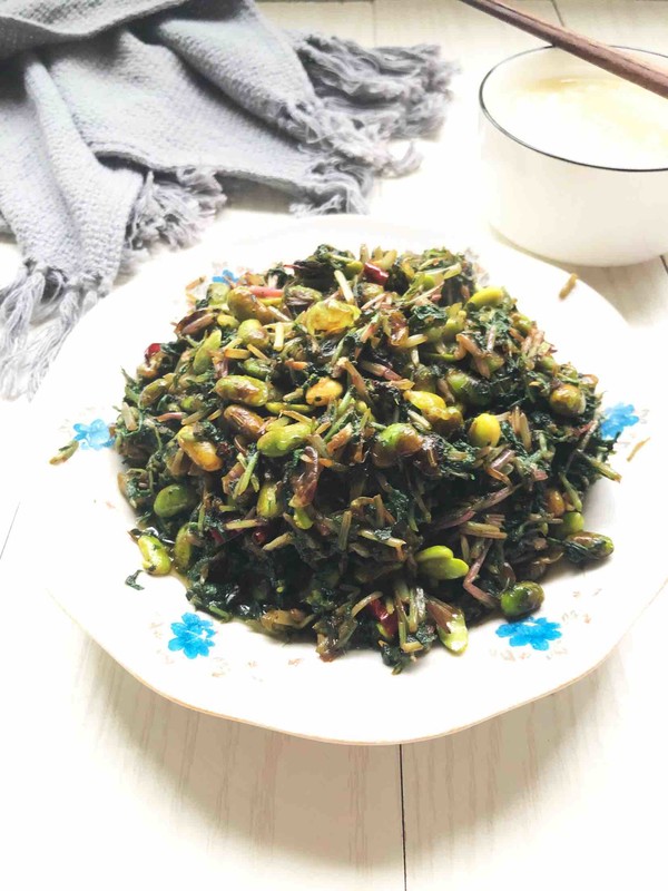 蘿卜纓子炒毛豆的做法-家常味炒菜譜-易網健康養生網 蘿卜纓子炒毛豆的做法-家常味炒菜譜