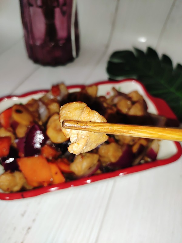 糖醋素雞塊的做法-酸甜味燒菜譜