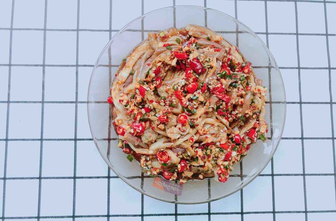 手撕茄子的做法-香辣味拌菜譜