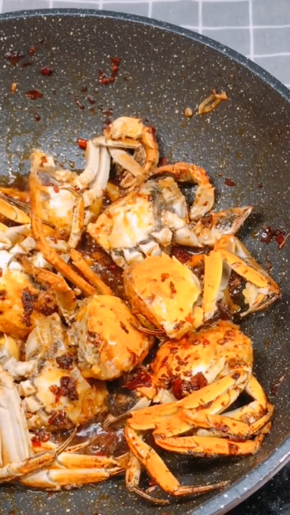 香辣蟹的做法-香辣味炒菜譜