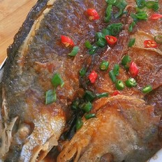 紅燒大黃魚(yú)的做法-咸鮮味燒菜譜