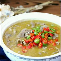 酸湯肥牛的做法-酸辣味煮菜譜