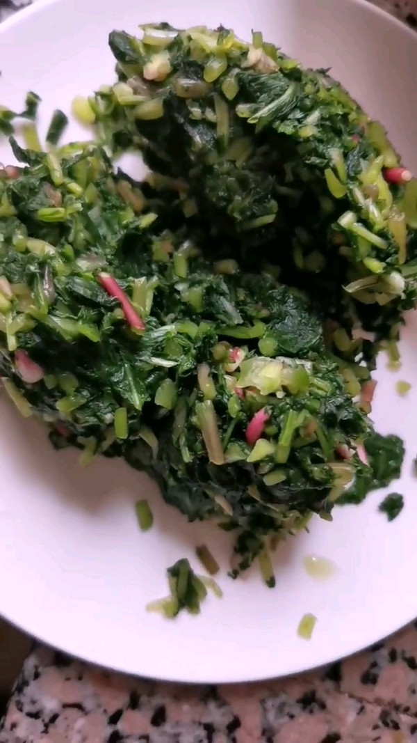 蘿卜菜炒毛豆的做法-家常味炒菜譜