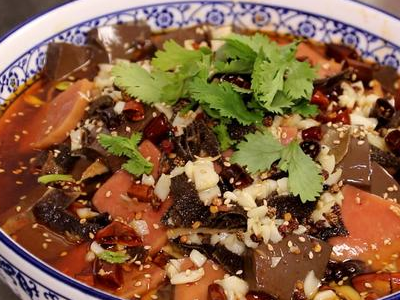 毛血旺的做法-家常味煮菜譜