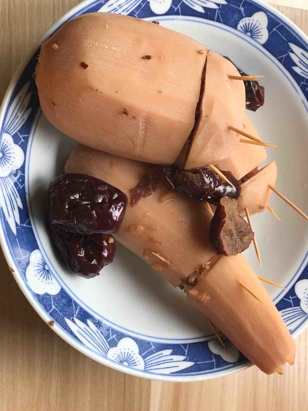 香糯桂花藕的做法-甜味煮菜譜