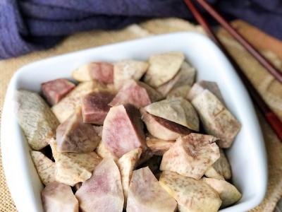 香蒸芋頭(咸鮮版)的做法-家常味蒸菜譜