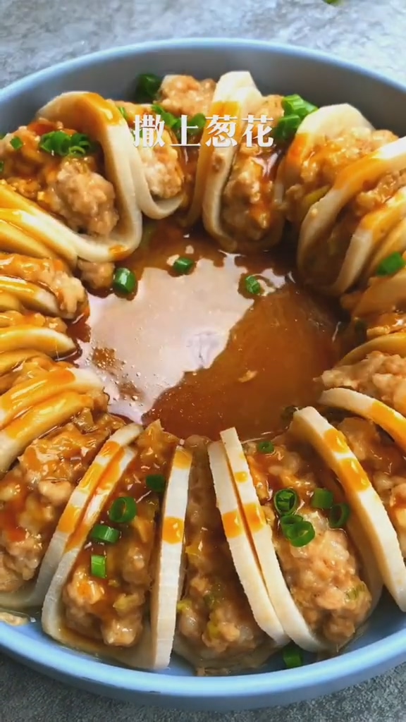 藕夾蒸肉的做法-咸鮮味蒸菜譜