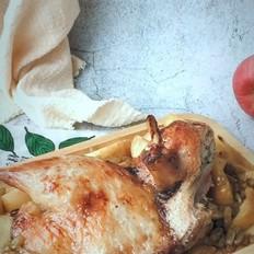 香烤半片鴨的做法-家常味烤菜譜