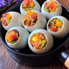 糯米蛋的做法-咸鮮味蒸菜譜