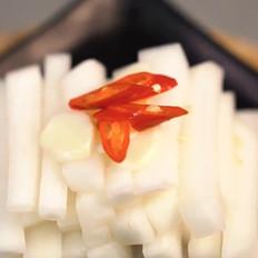 爽口脆蘿卜的做法-咸鮮味腌菜譜