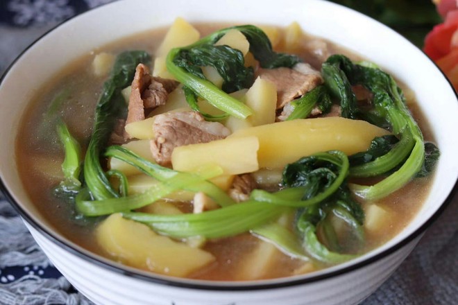 小白菜燉土豆的做法-咸鮮味燉菜譜-易網健康養生網 小白菜燉土豆的做法-咸鮮味燉菜譜