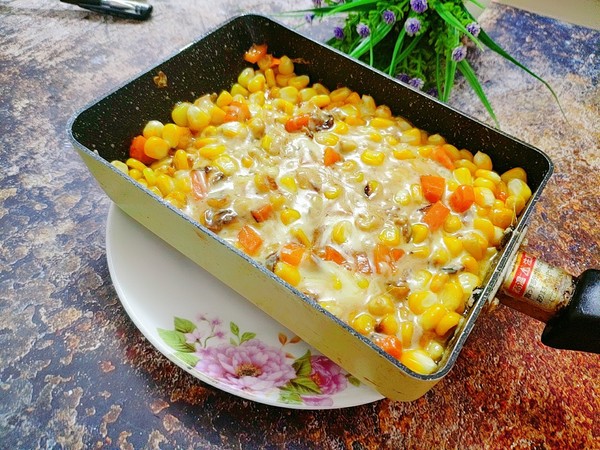 芝士焗玉米的做法-甜味煎菜譜-易網健康養生網 芝士焗玉米的做法-甜味煎菜譜