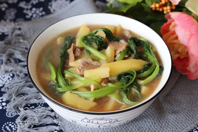 小白菜燉土豆的做法-咸鮮味燉菜譜-易網健康養生網 小白菜燉土豆的做法-咸鮮味燉菜譜