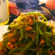 蝦醬扁豆的做法-咸鮮味炒菜譜