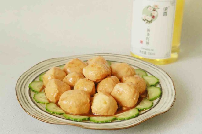 照燒雞肉丸的做法-家常味炒菜譜