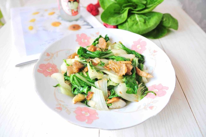 油渣青菜的做法-家常味炒菜譜-易網健康養生網 油渣青菜的做法-家常味炒菜譜