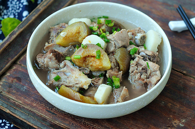 無花果山藥排骨湯的做法-家常味煲菜譜