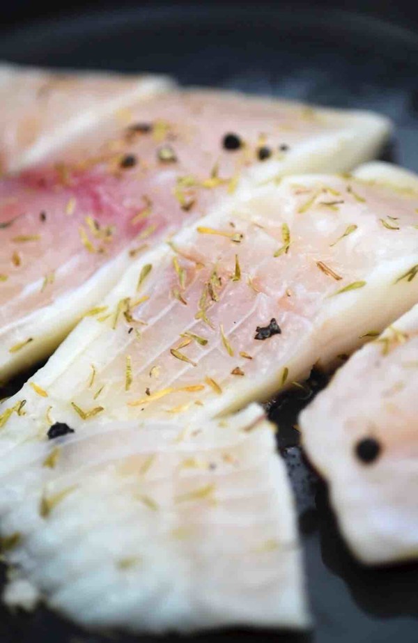 減肥餐～香煎鯛魚的做法-咸鮮味煎菜譜