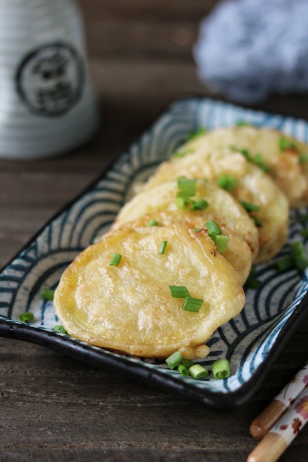 香煎土豆盒的做法-咸鮮味煎菜譜