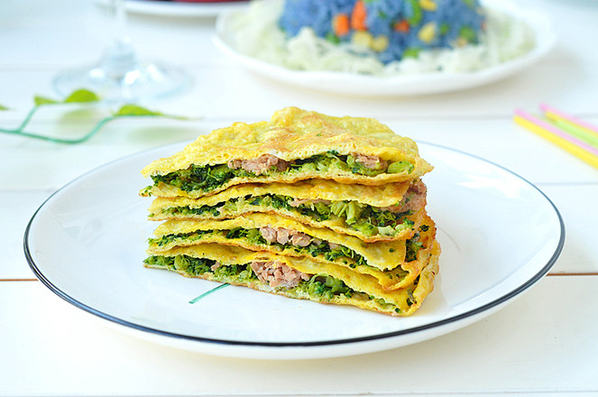 西藍花千層餅的做法-家常味烙菜譜-易網健康養生網 西藍花千層餅的做法-家常味烙菜譜
