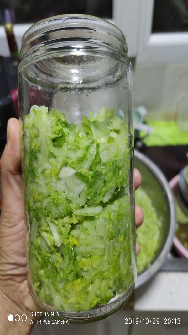 罐頭瓶腌酸菜的做法-家常味其它工藝菜譜