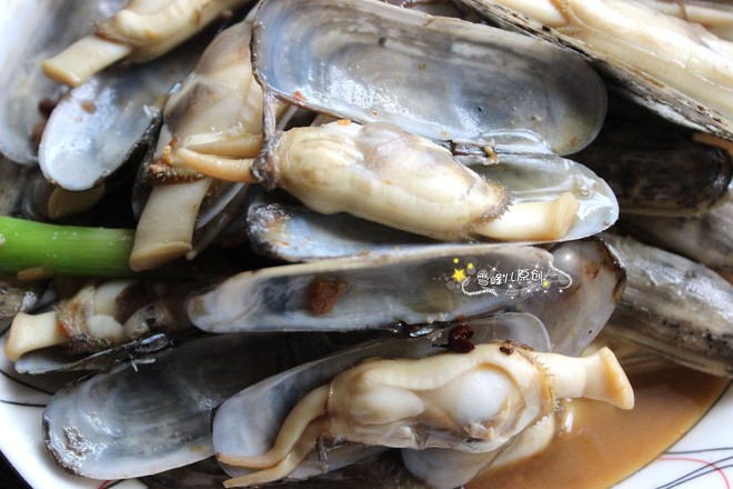 炒蟶子的做法-咸鮮味炒菜譜-易網健康養生網 炒蟶子的做法-咸鮮味炒菜譜